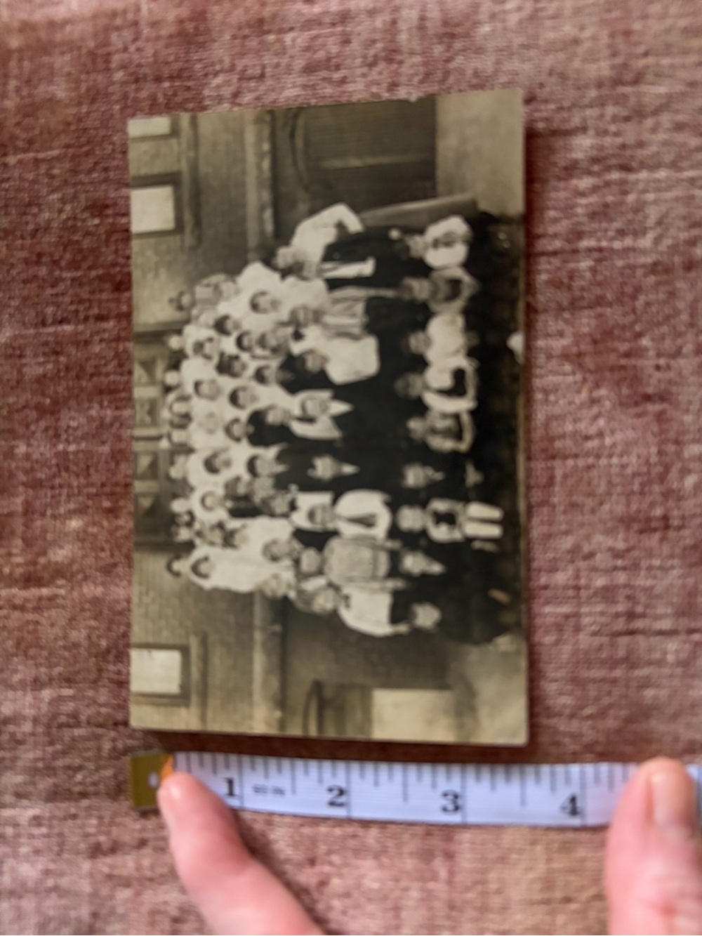 Vintage school photograph - no known history - cool decor & conversation piece